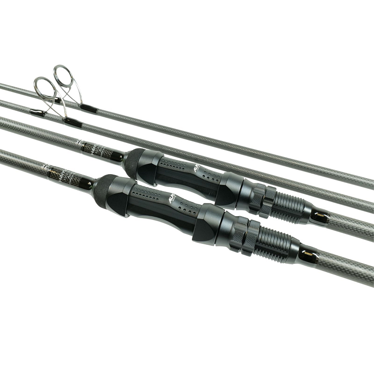 Harrison Kaprový Prut Aviator 11ft 2,75lb Limited Edition, Alps ARD Black Matt, Kigan ZDZ 40mm Gunsmoke, Abbreviated