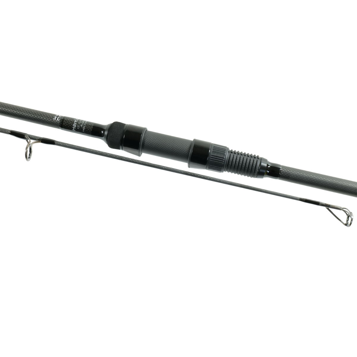 Harrison kaprový prut Aviator 11ft 2,75lb All Black, sedlo 1K Carbon, Kigan ZDZ 40mm Gunsmoke, Fullshrink