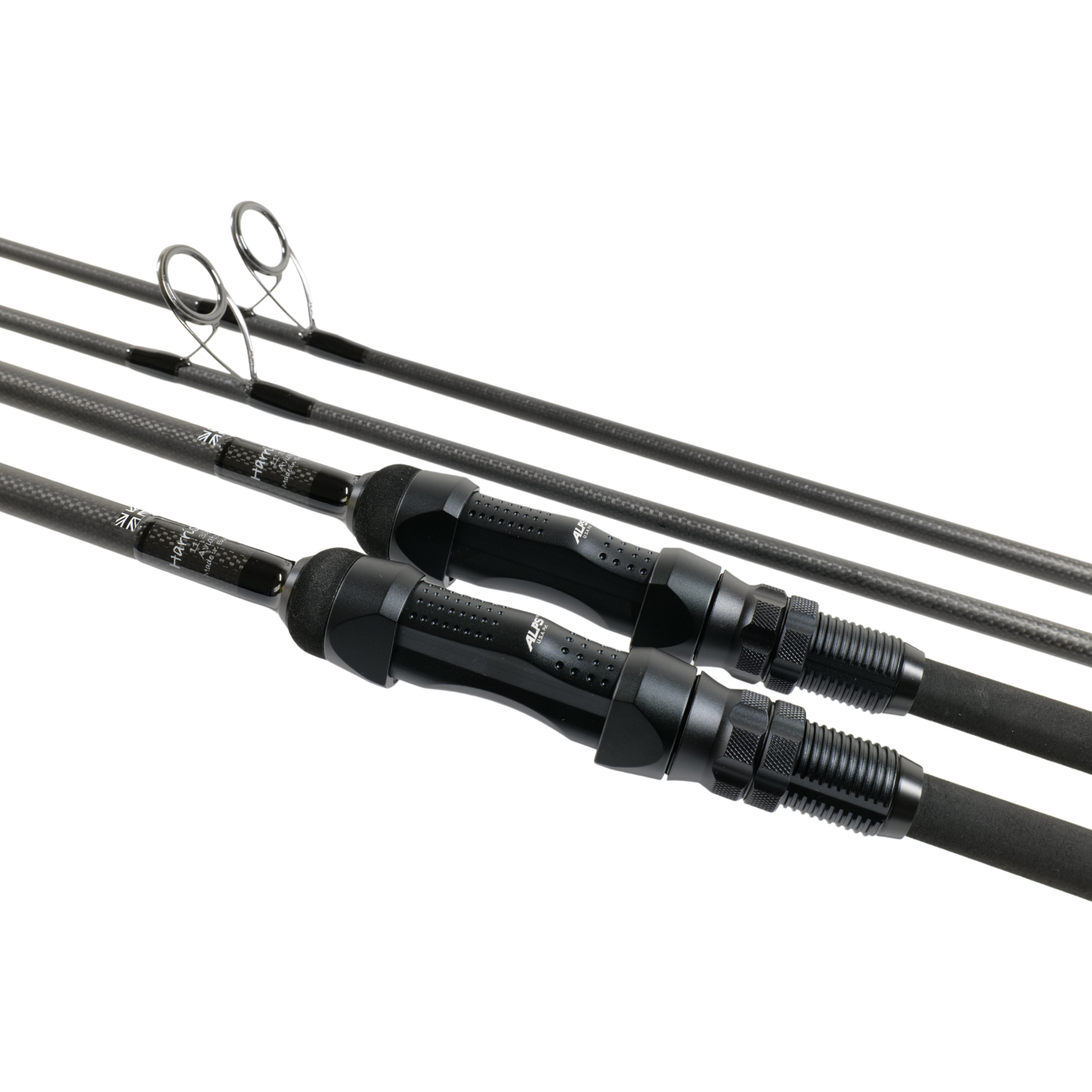 Harrison Kaprový Prut Aviator 11ft 3lb Limited Edition, Alps ARD Black Matt, Kigan ZDZ 40mm Gunsmoke, Fullshrink