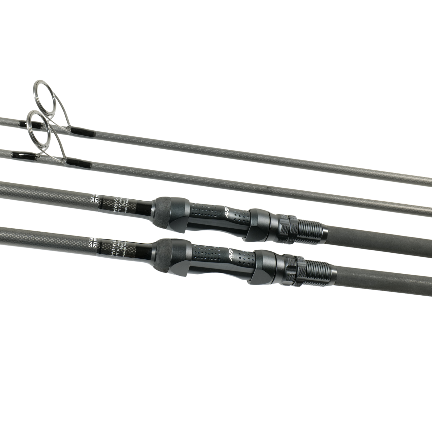 Harrison Kaprový Prut Aviator Plus 12,6ft 3,5lb Limited Edition, Alps ARD Gunsmoke, Kigan ZD 50mm Gunsmoke, Fullshrink