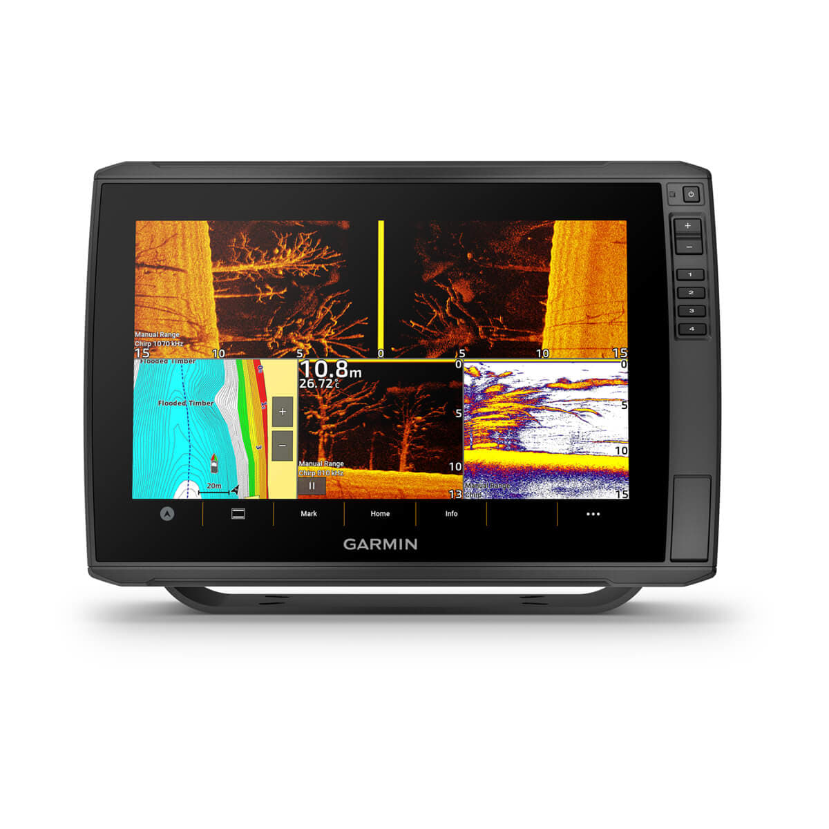 Garmin Sonar Echomap Ultra 2 102sv + Panoptix LiveScope (LVS34) + GLS10 Box