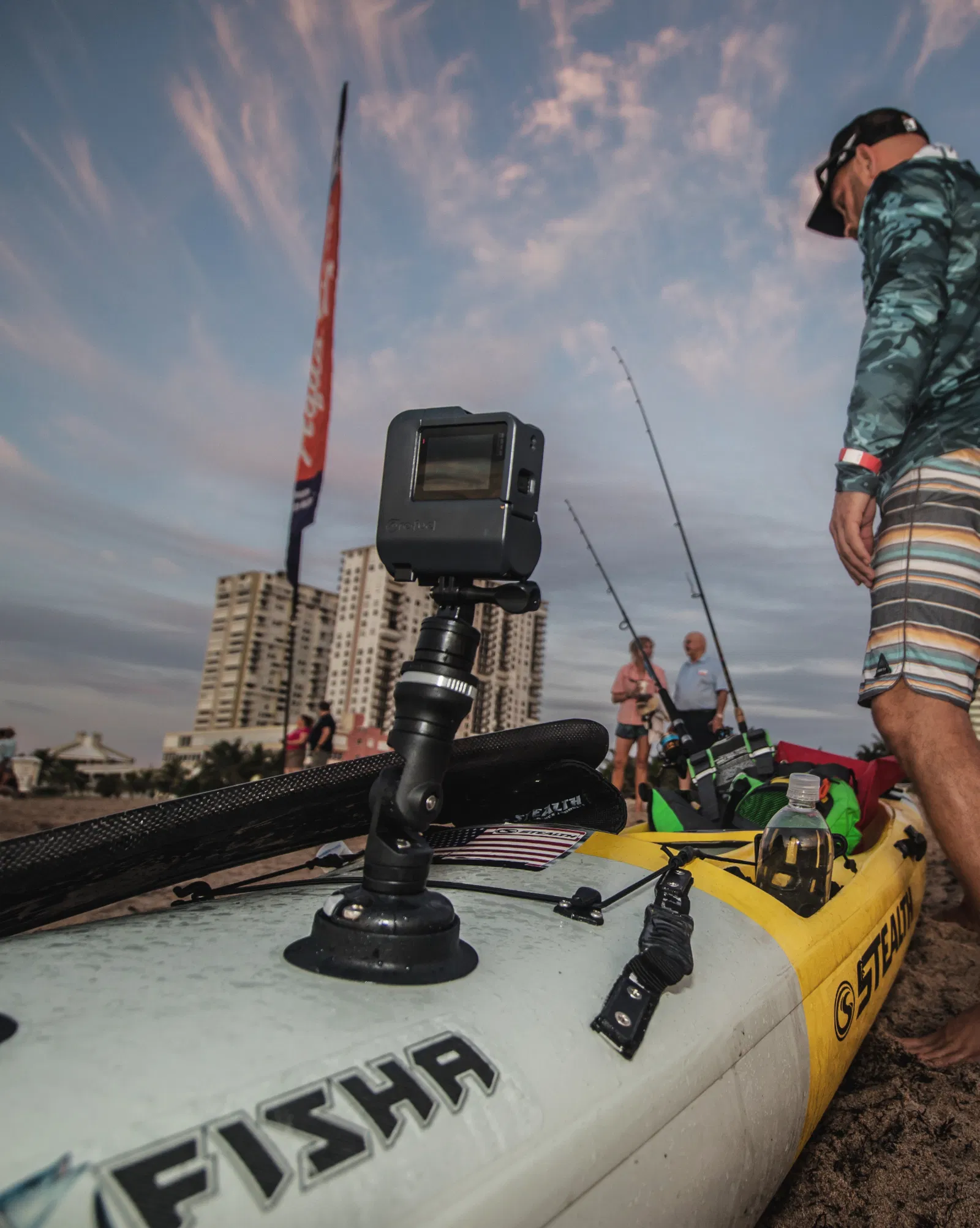 Railblaza Nalepovací Základna QuickPort Černá