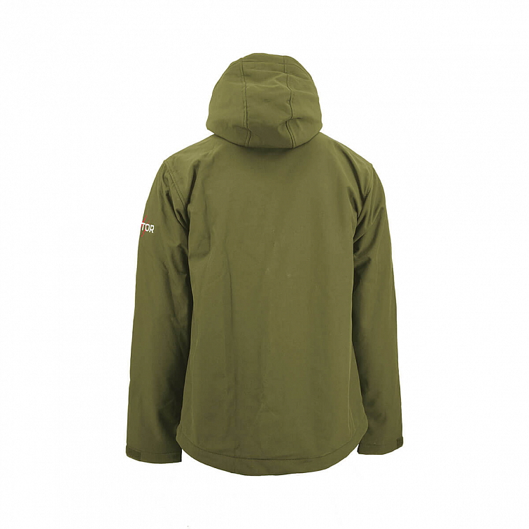 Softshell bunda zelená