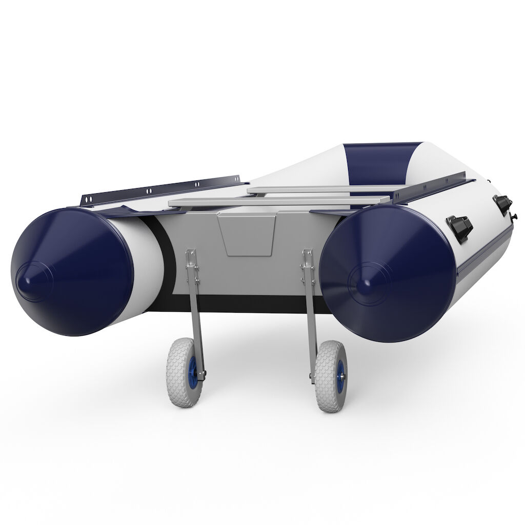 Transportní kolečka na člun ET260 plastové šedo/modré