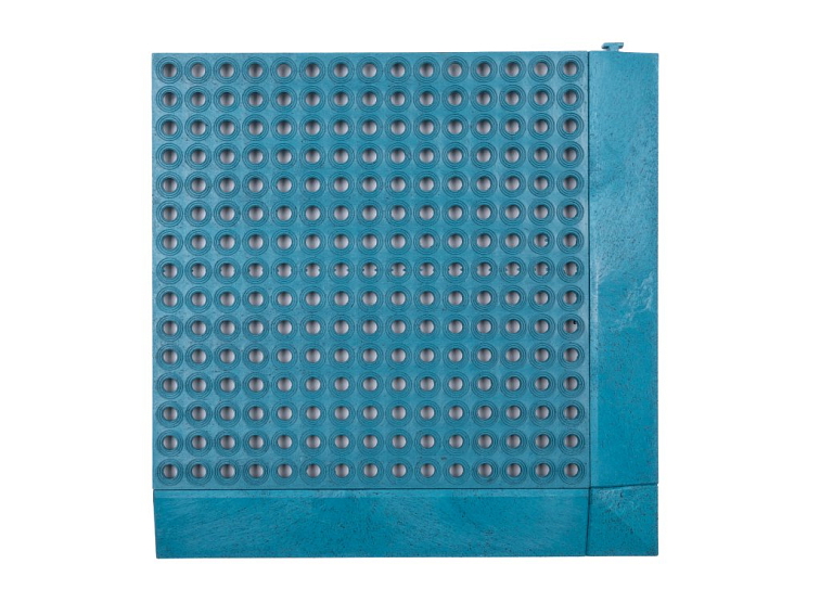 Gumová dlaždice EXTREME DRAINAGE 45 x 45 cm, modrá