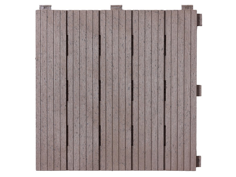 Gumová dlaždice COSMOPOLITAN 30 x 30 cm, hnědá dub