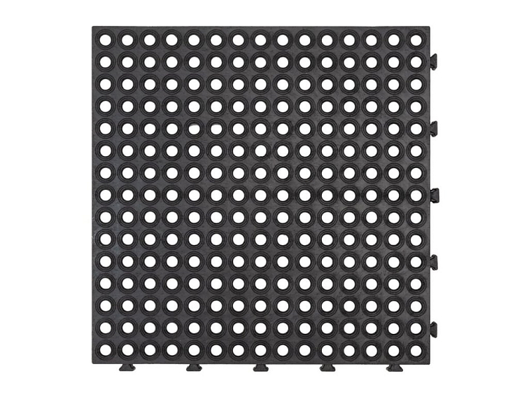 Gumová dlaždice EXTREME DRAINAGE 45 x 45 cm, černá