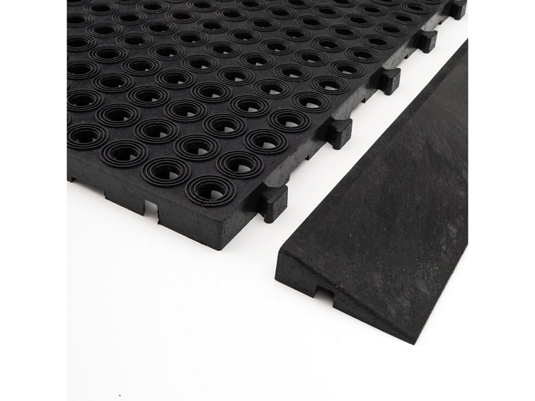 Gumová dlaždice EXTREME DRAINAGE 45 x 45 cm, černá