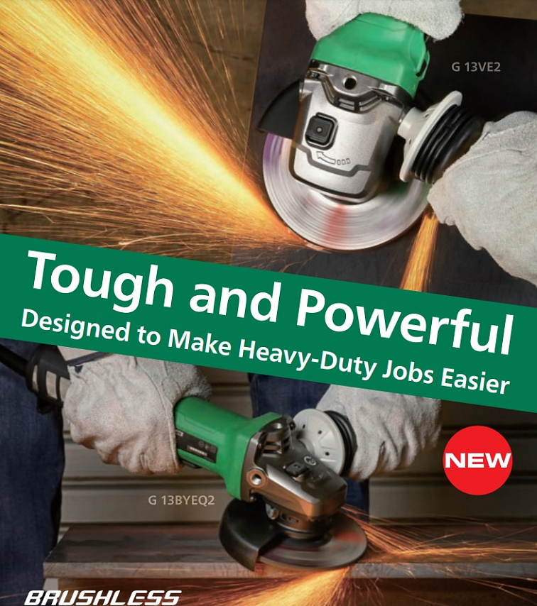 HiKOKI (Hitachi) G13BYEQ2WDZ Úhlová bruska (1.320W/125mm)