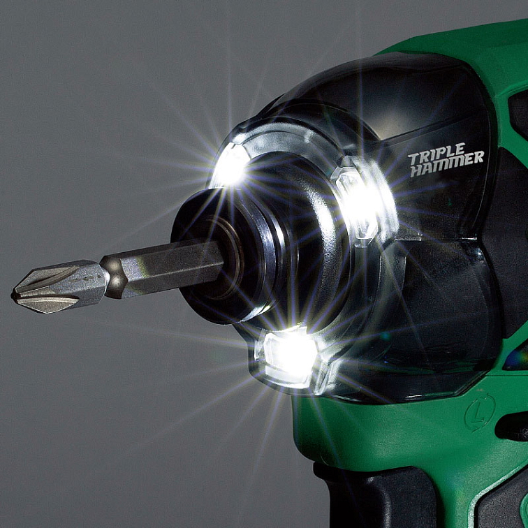 HiKOKI (Hitachi) WH36DCW4Z Aku rázový utahovák (36V/bez aku)