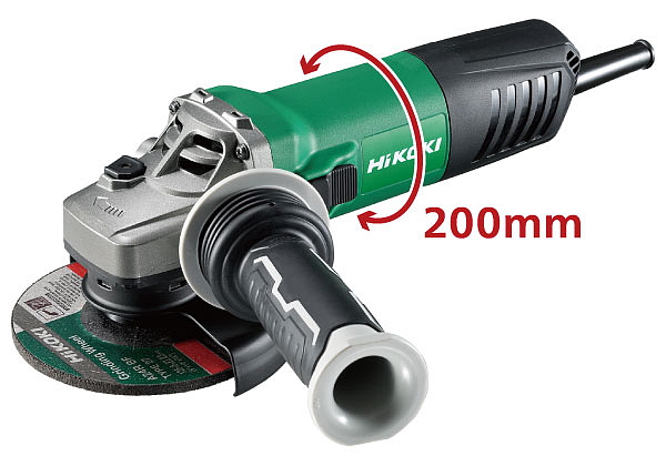HiKOKI (Hitachi) G13SW2YFZ Úhlová bruska (1.200W/125mm)