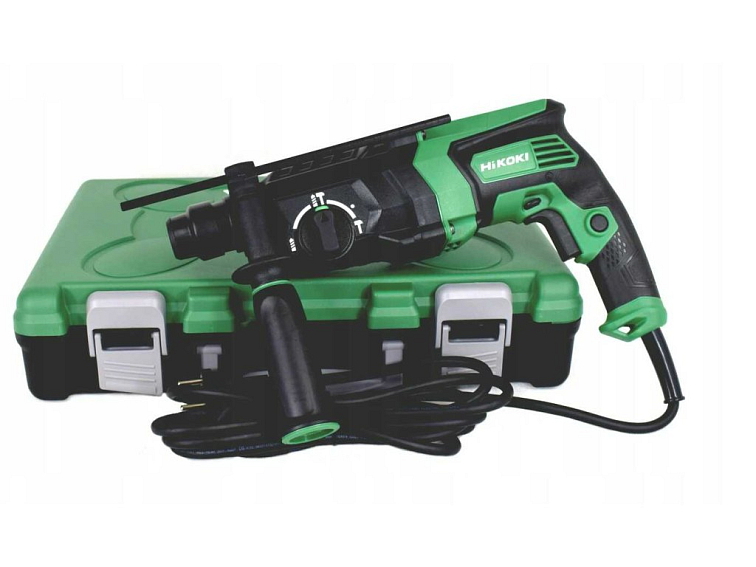 HiKOKI (Hitachi) DH26PC2WSZ Kombinované kladivo SDS-Plus (830W/2,7J) + Kufr