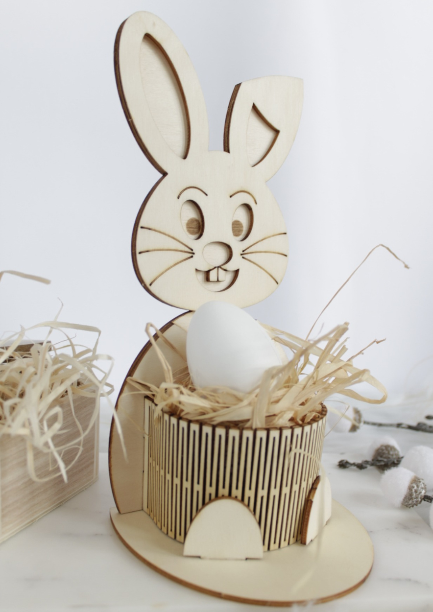 3D zajíc na vajíčka