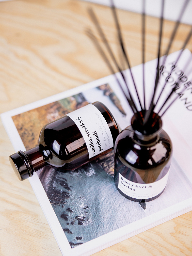 Aroma difuzér Vanilka, švestka & patchouli