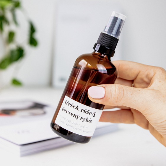 Interiérový sprej Třešeň, růže & červený rybíz