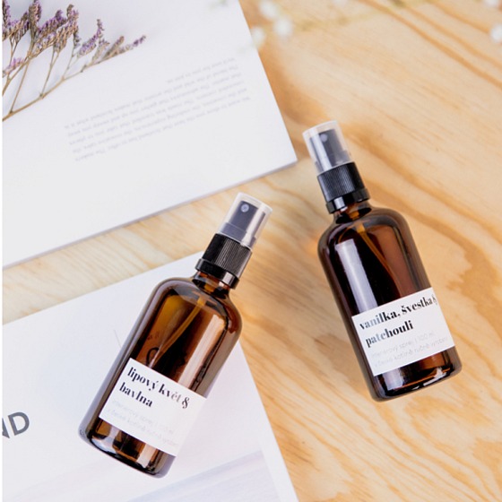 Interiérový sprej Vanilka, švestka & patchouli