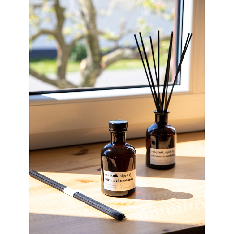 Aroma difuzér Rakytník, šípek & bergamot