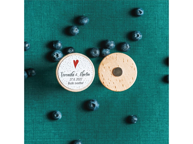 Svadobné oznámenie - Medveď