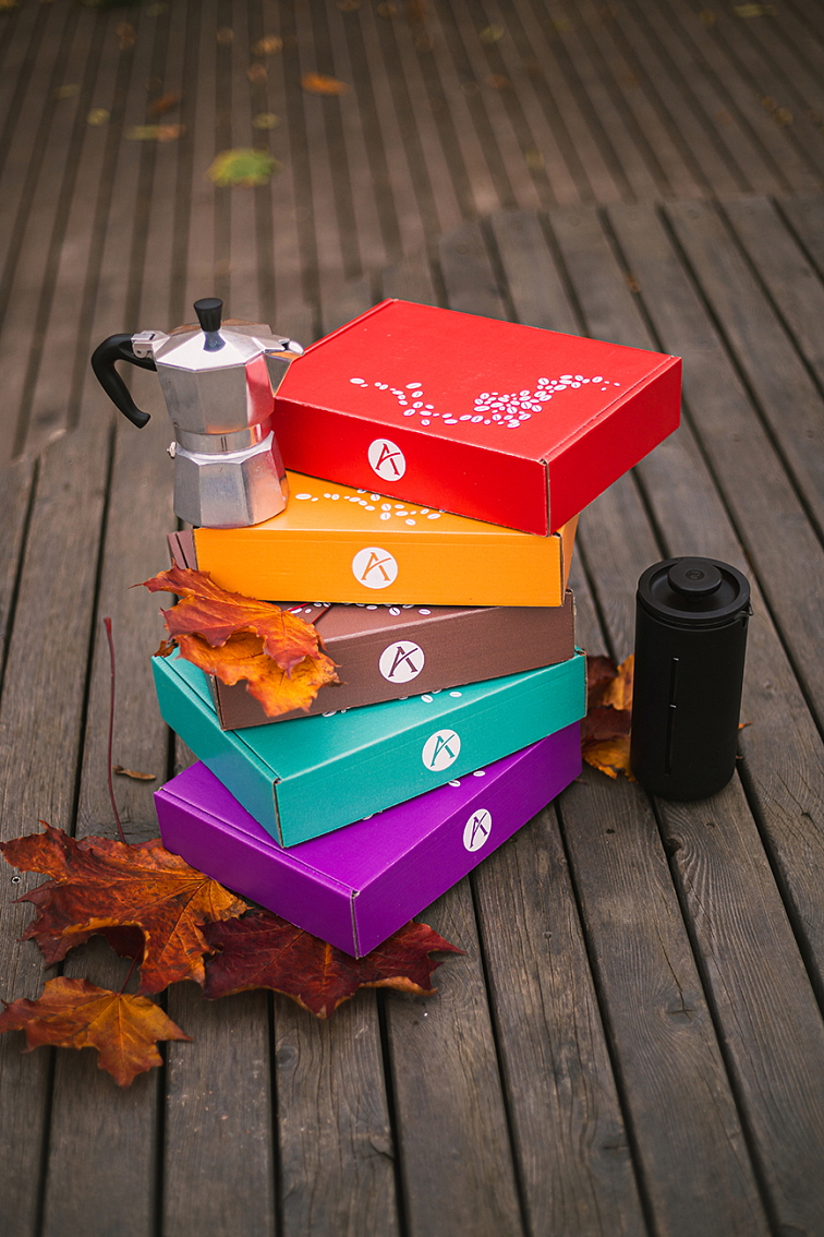 Degustační sada káv na MOKA konvičku 4x100g