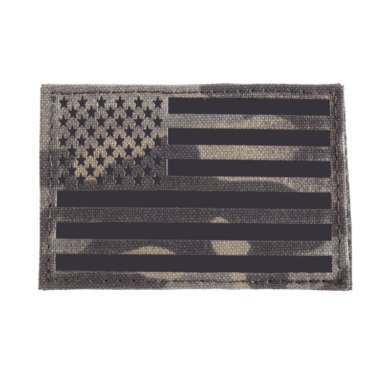 Nášivka - IR vlajka USA Laser Cut