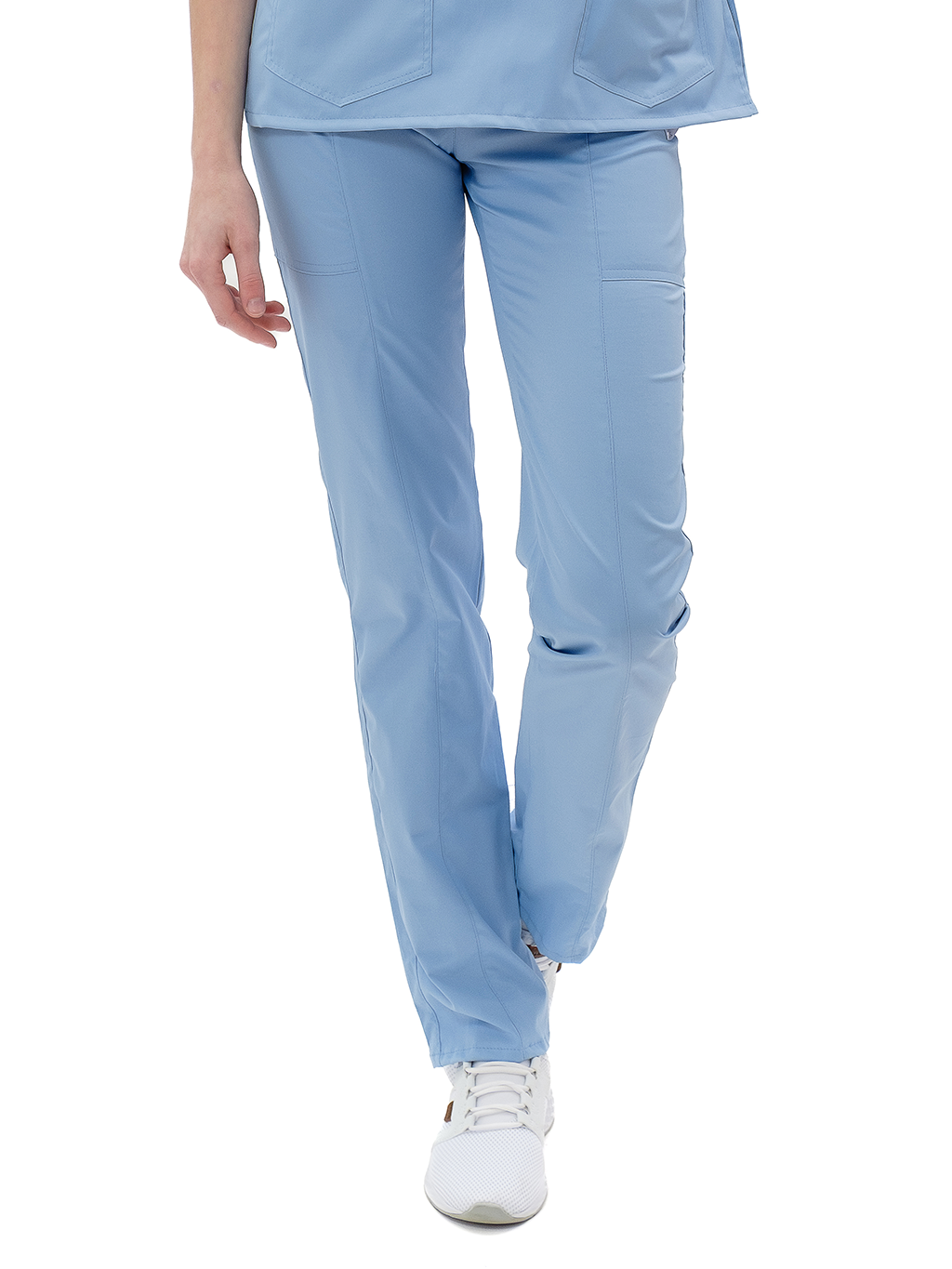 Zdravotnícke nohavice SISI SATTÉ Slim Bledomodrá