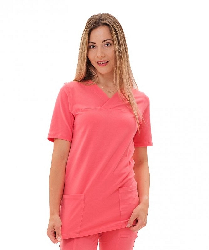 Zdravotnícka košeľa LUJZA Coral