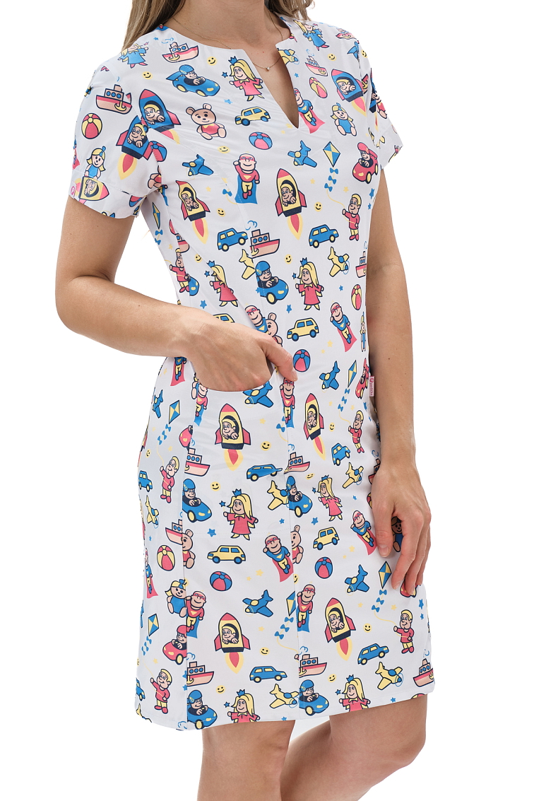 Zdravotnícke šaty Mia SATTÉ® Kinder