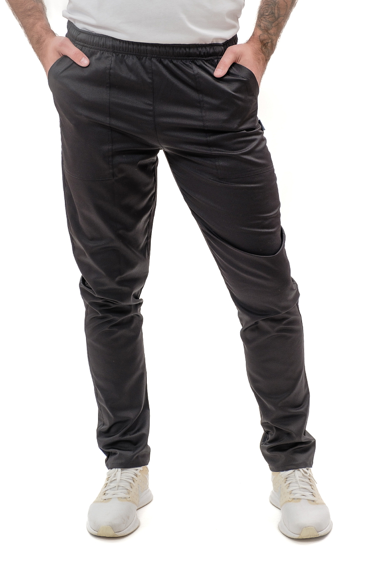 Zdravotnícke nohavice GEJZA SATTÉ Regular Čierna