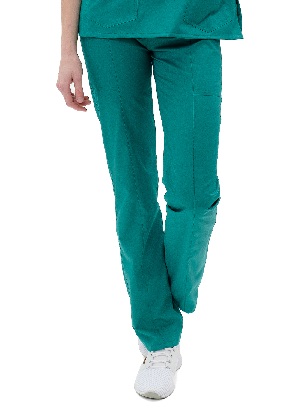 Zdravotnícke nohavice SISI SATTÉ Regulár Tmavozelená