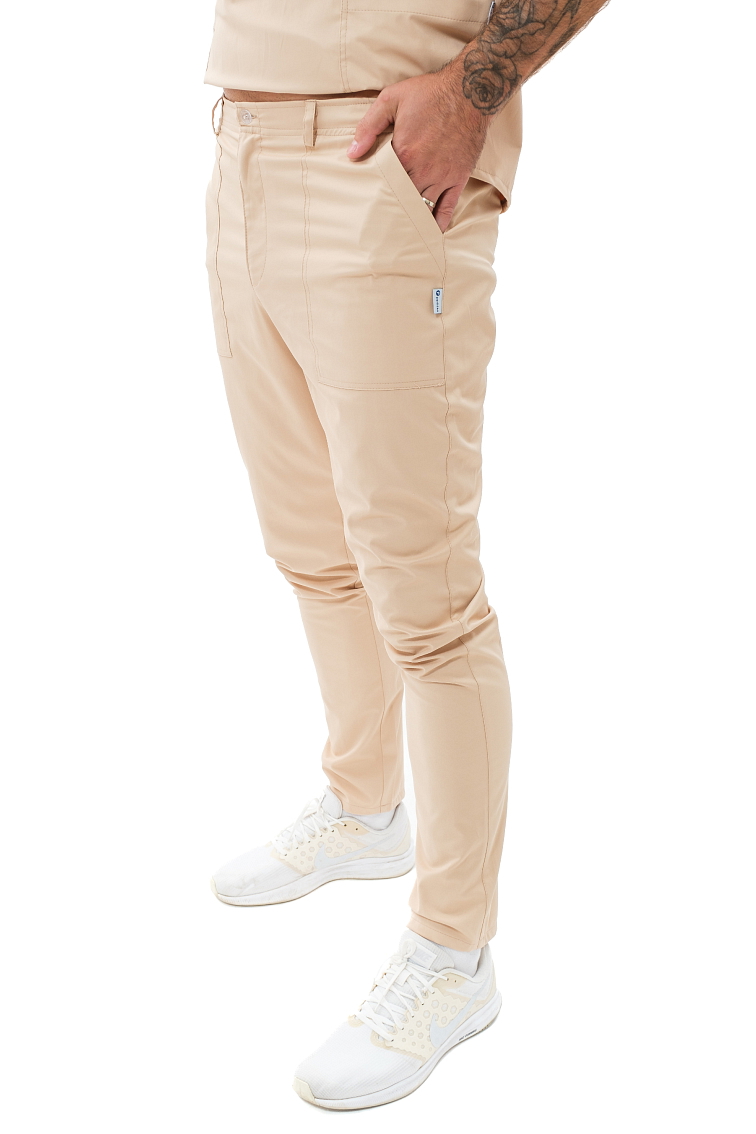 Zdravotnícke nohavice OTO SATTÉ Regular Cappuccino