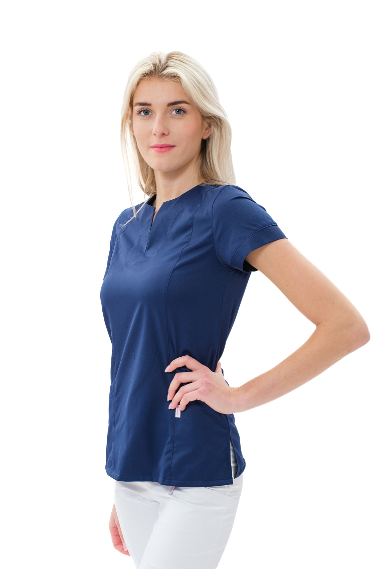 Zdravotnícka košeľa LILI SATTÉ Navy modrá