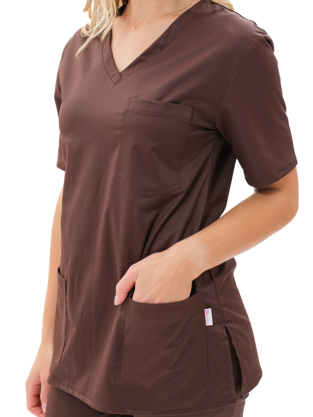 Zdravotnícka košeľa LORA SATTÉ Tmavomodrá