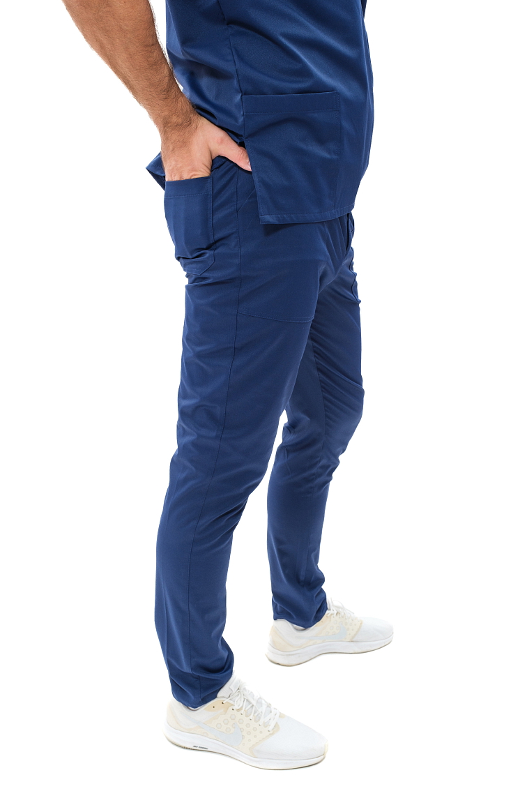 Zdravotnícke nohavice OTO SATTÉ Slim Navy modrá