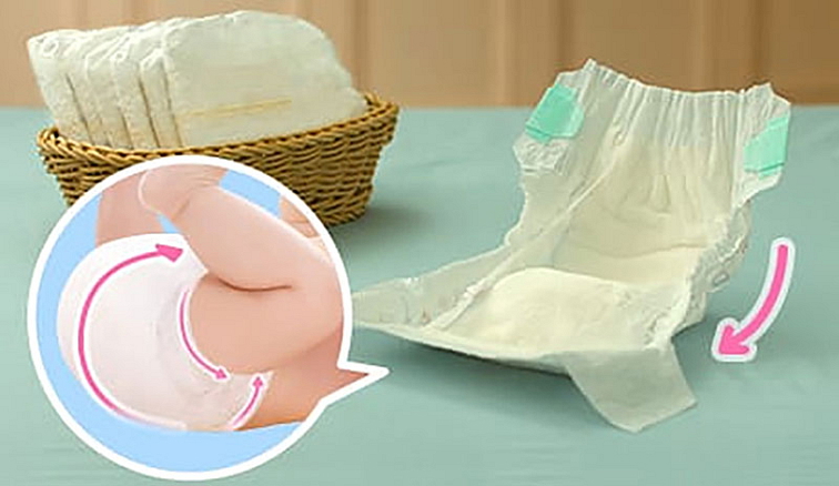 Detské plienky Moony Air Fit