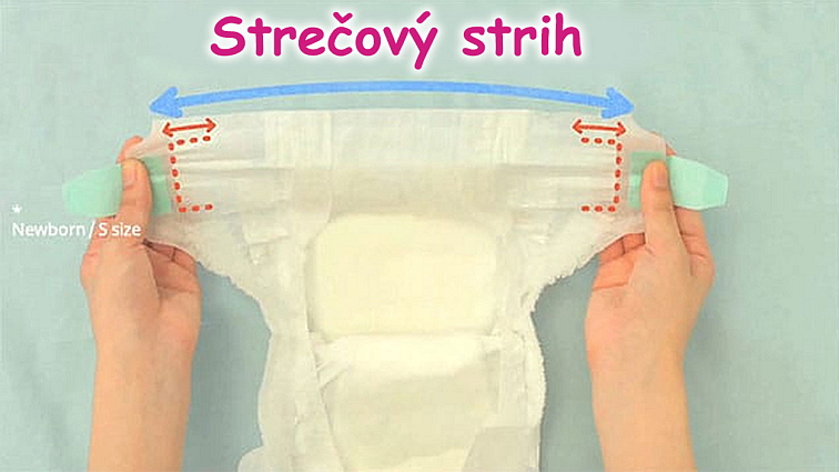 Detské plienky Moony Air Fit