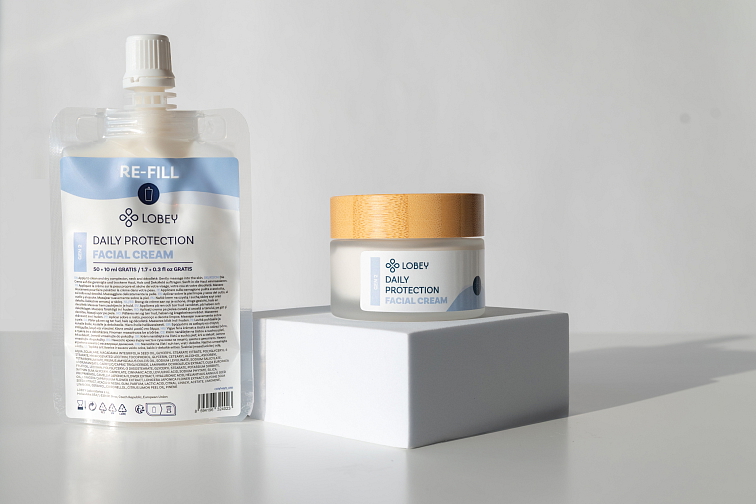 Náhradná náplň Denný ochranný pleťový krém 50 ml + 10 ml GRATIS