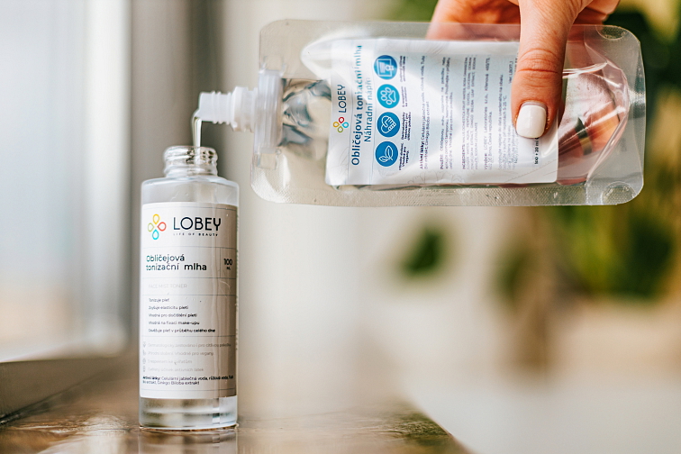 Náhradná náplň Tonizačná hmla na tvár 100 ml + 20 ml GRATIS