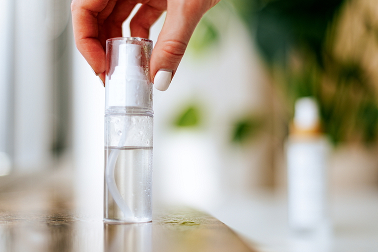 Cestovná fľaštička so sprejom 50 ml