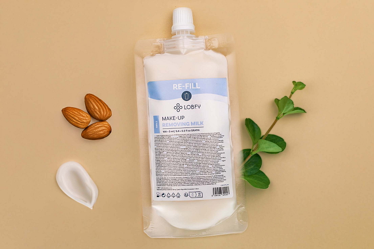 Náhradná náplň Odličovacie mlieko 100 ml + 5 ml GRATIS Reformulace