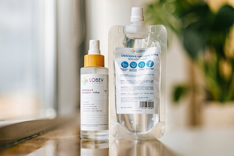 Náhradná náplň Tonizačná hmla na tvár 100 ml + 20 ml GRATIS