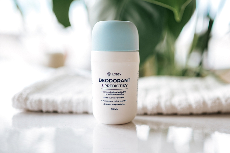 Náhradná náplň Dezodorant s prebiotikami 50 ml + 10 ml GRATIS
