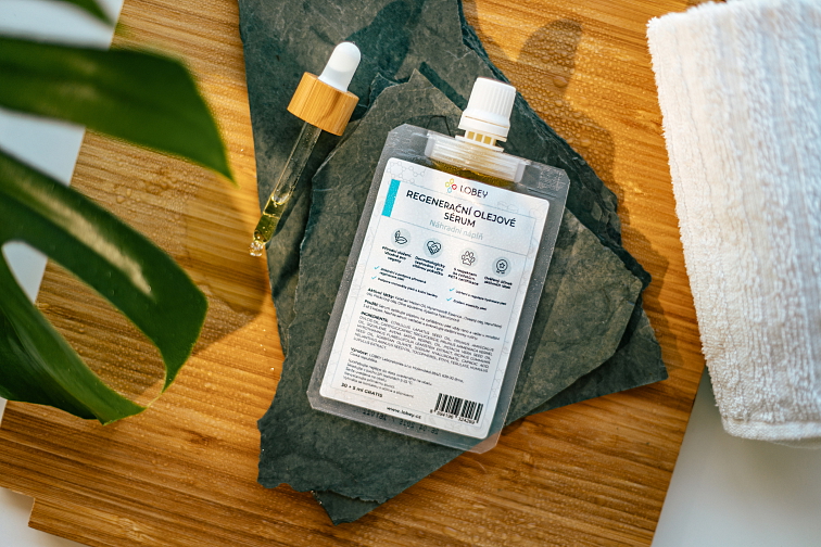 Náhradná náplň Regeneračné olejové sérum 30 ml + 5 ml GRATIS