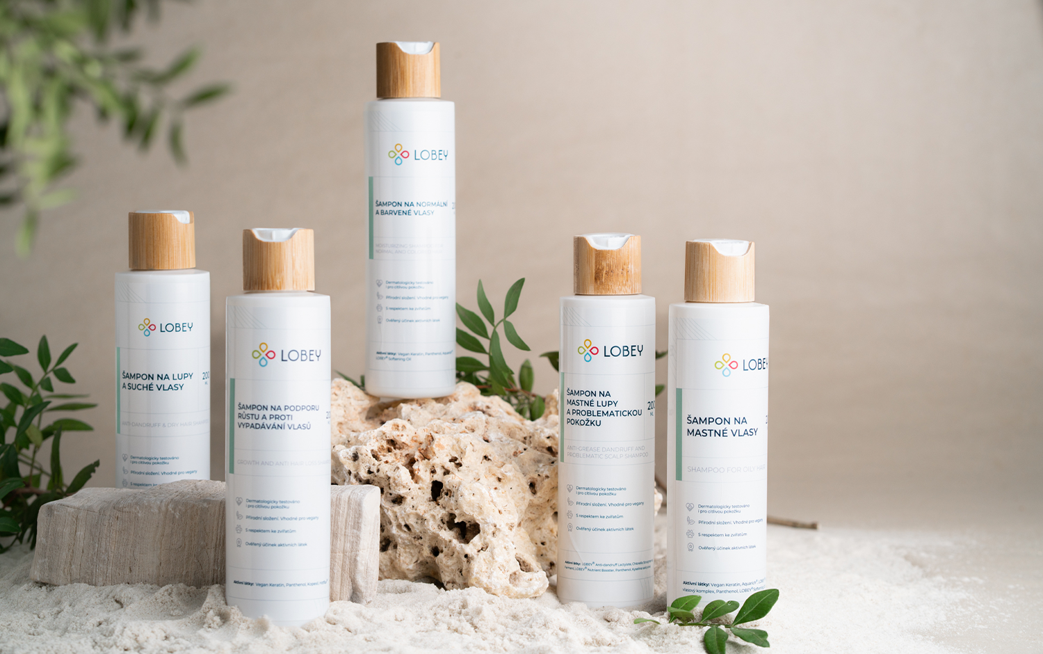 Šampón na normálne a farbené vlasy 200 ml