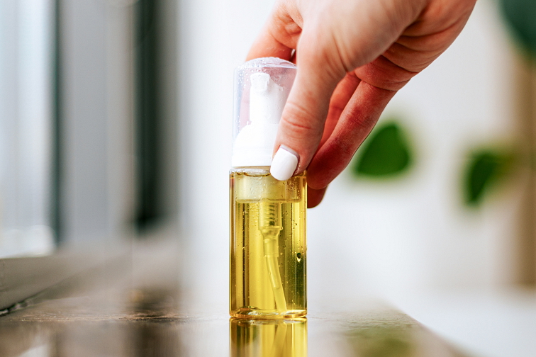 Cestovná fľaštička na penu 50 ml