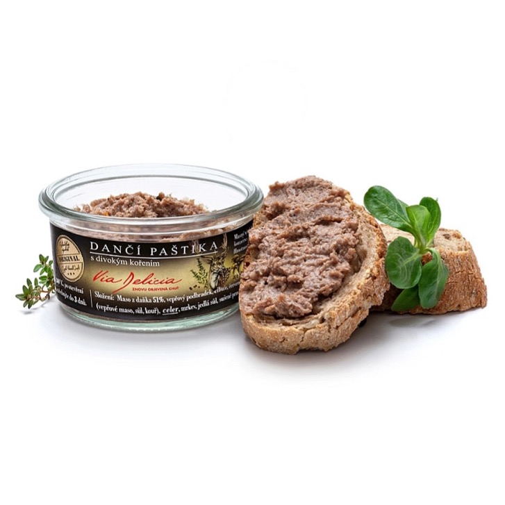 Daňčí paštika s divokým kořením
