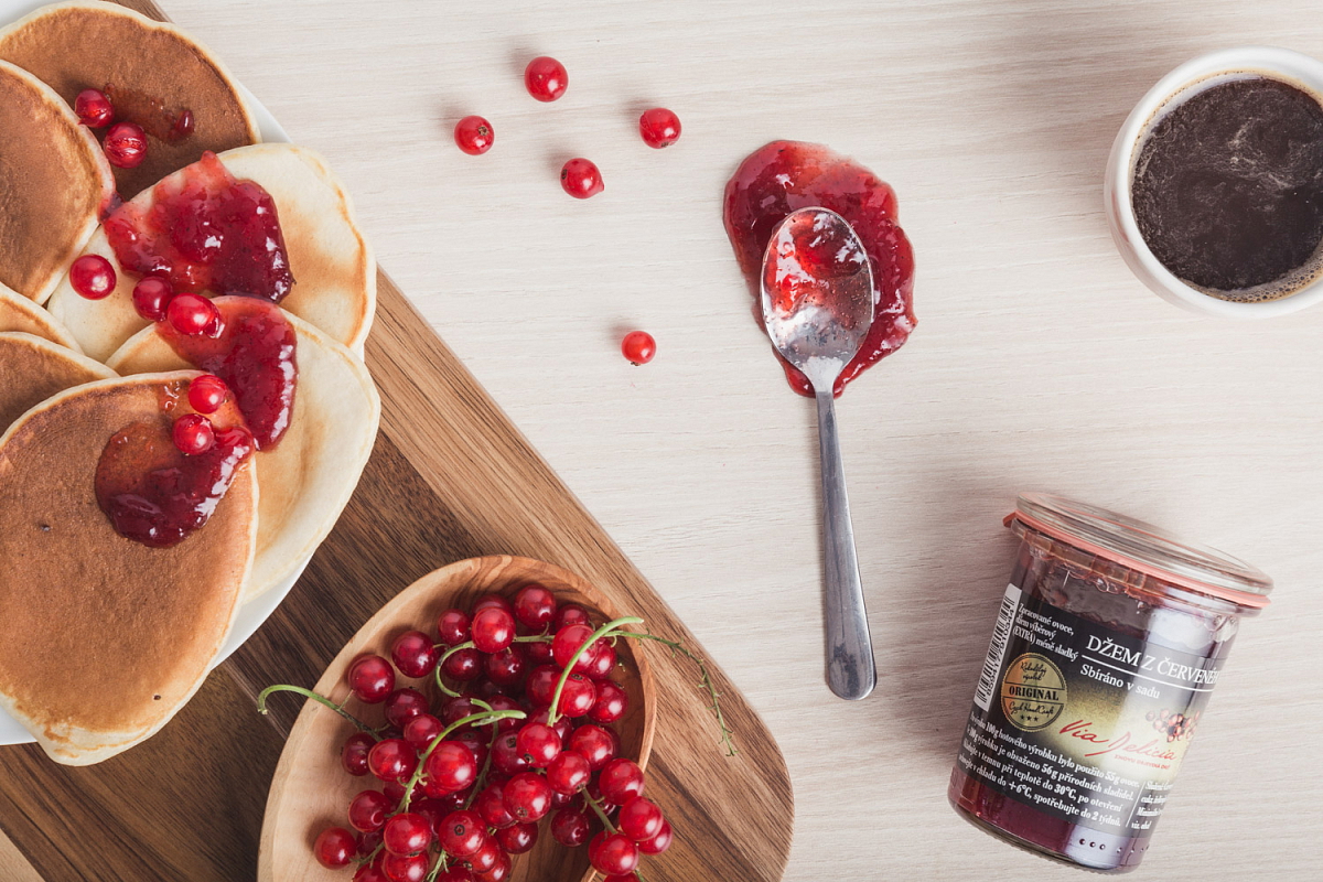 Džem z červeného rybízu