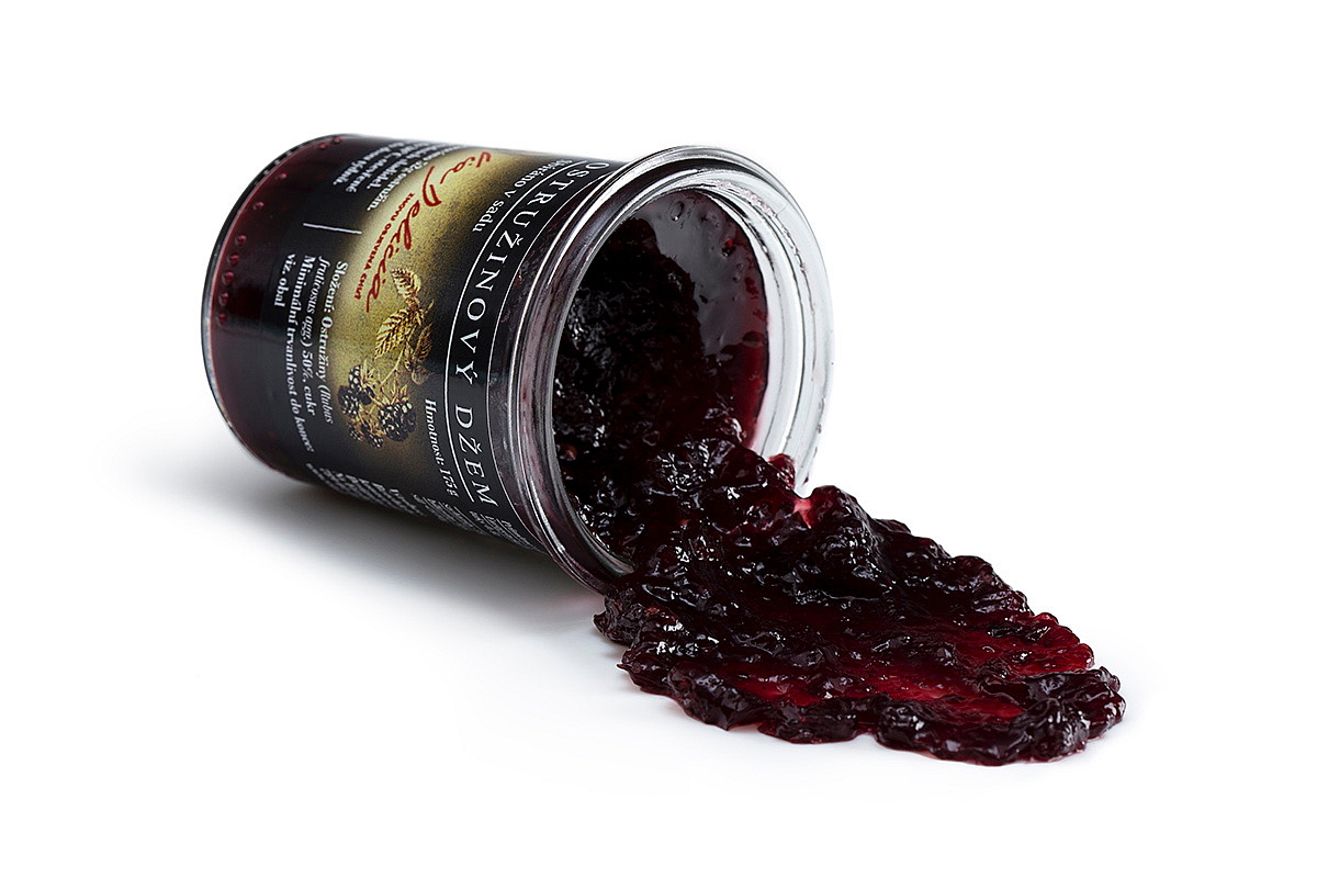 Ostružinový džem bez semínek