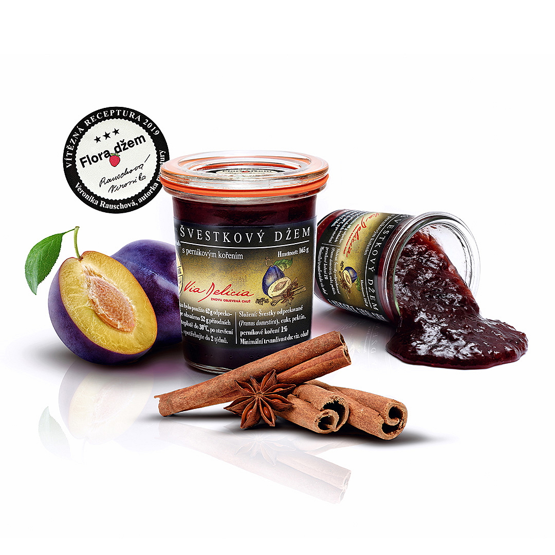 Švestkový džem s perníkovým kořením