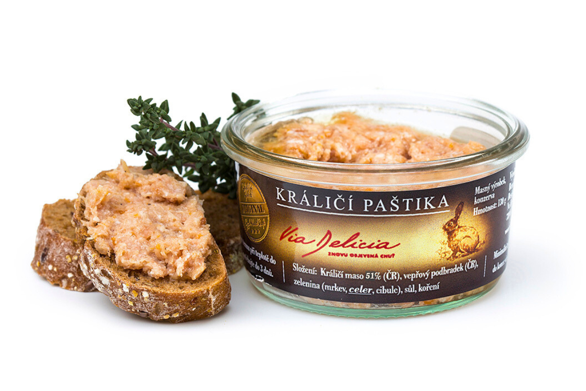 Králičí paštika