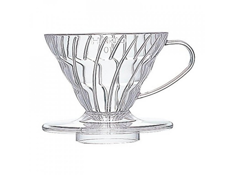 Dripper Hario V60 plastový čirý 01